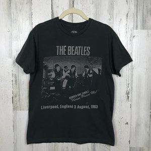 The Beatles graphic band tee Liverpool England